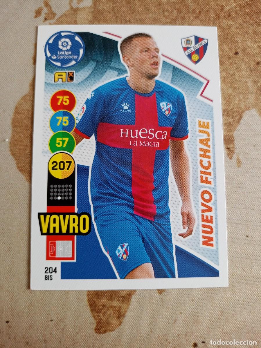Cromos de F&uacute;tbol: Huesca 204 bis VAVRO Adrenalyn 2020-21