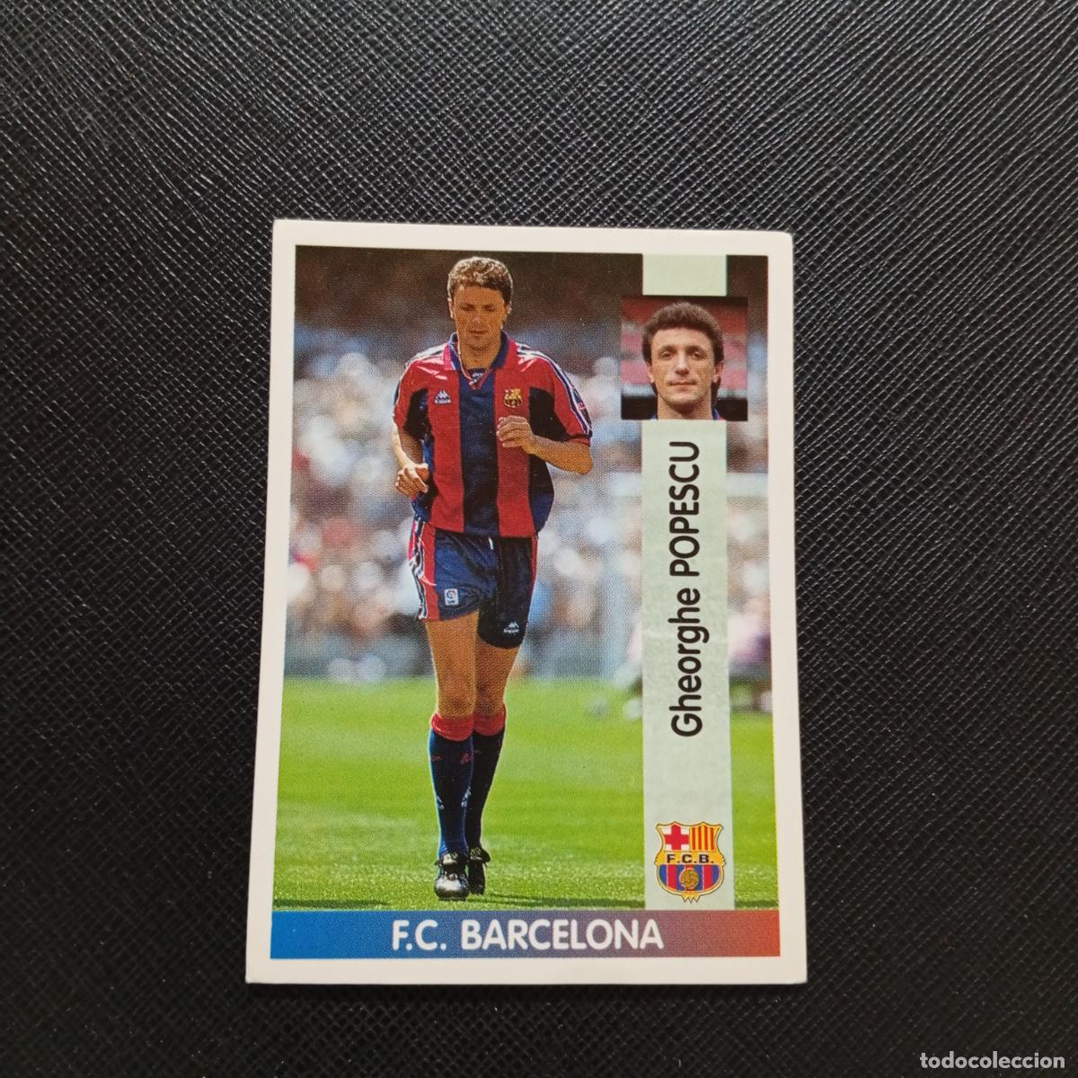 Cromos de F&uacute;tbol: 37 POPESCU BARCELONA PANINI 1996 1997 CROMO FUTBOL LIGA 96 97 - SIN PEGAR - A189 PG10