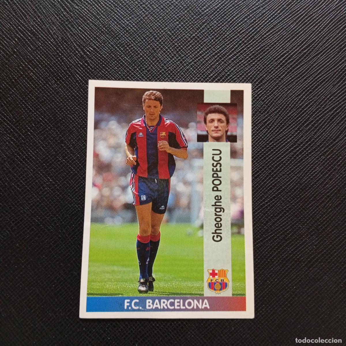 Cromos de F&uacute;tbol: 37 POPESCU BARCELONA PANINI 1996 1997 CROMO FUTBOL LIGA 96 97 - SIN PEGAR - A189 PG10 B