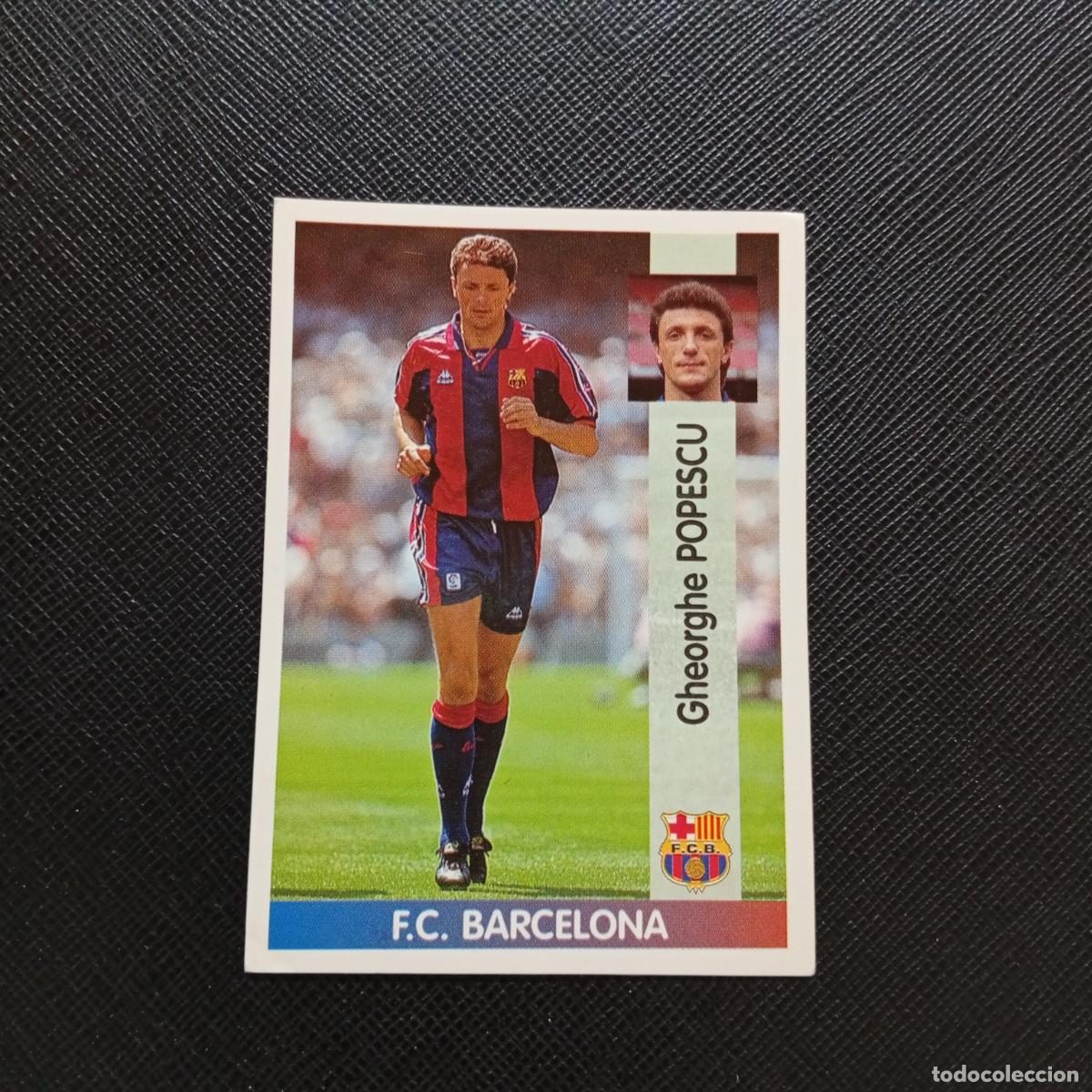 Cromos de F&uacute;tbol: 37 POPESCU BARCELONA PANINI 1996 1997 CROMO FUTBOL LIGA 96 97 - SIN PEGAR - A189 PG37