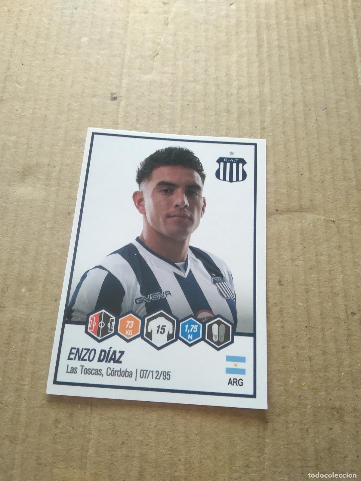 Cromos de F&uacute;tbol: 415 ENZO DIAZ TALLERES CROMO FUTBOL ARGENTINO PANINI LIGA ARGENTINA 2022