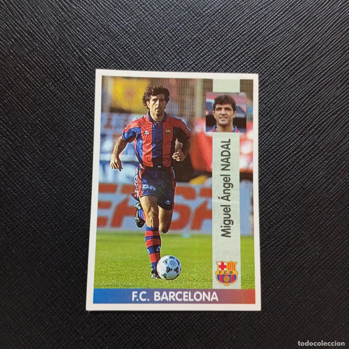 Cromos de F&uacute;tbol: 36 NADAL BARCELONA PANINI 1996 1997 CROMO FUTBOL LIGA 96 97 - SIN PEGAR - A189 PG37
