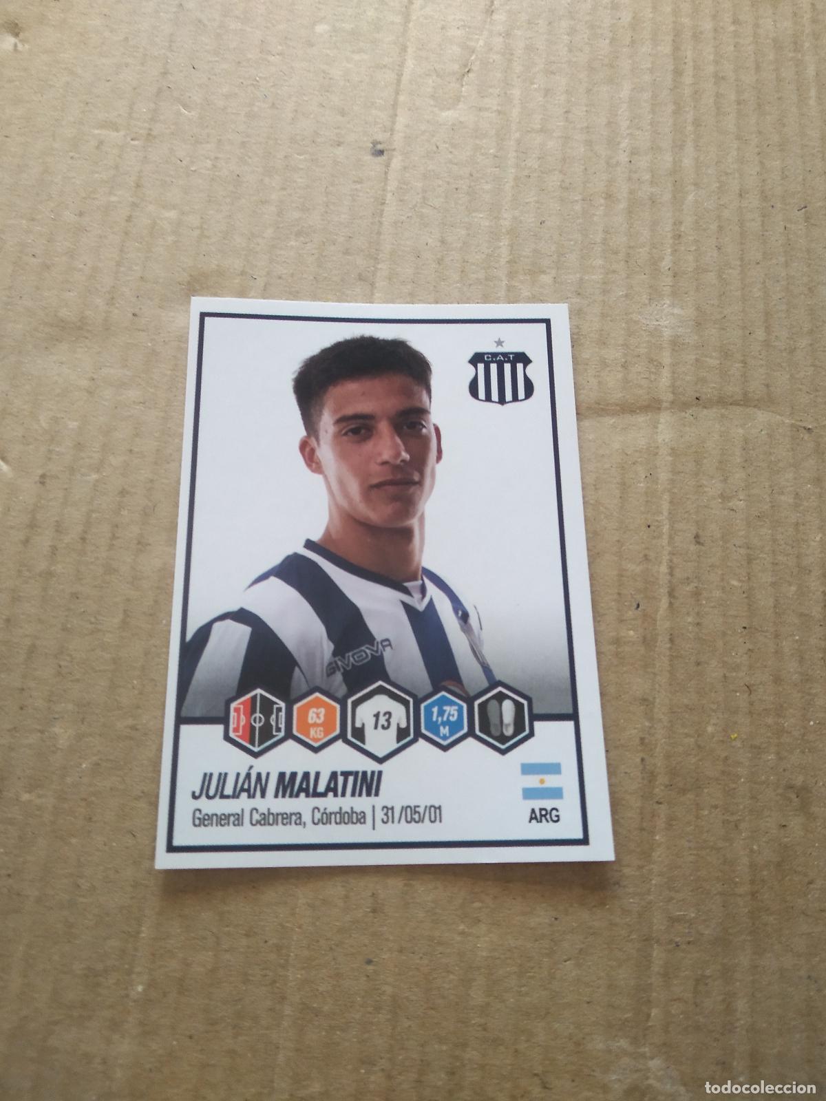 Cromos de F&uacute;tbol: 420 JULIAN MALATINI TALLERES CROMO FUTBOL ARGENTINO PANINI LIGA ARGENTINA 2022