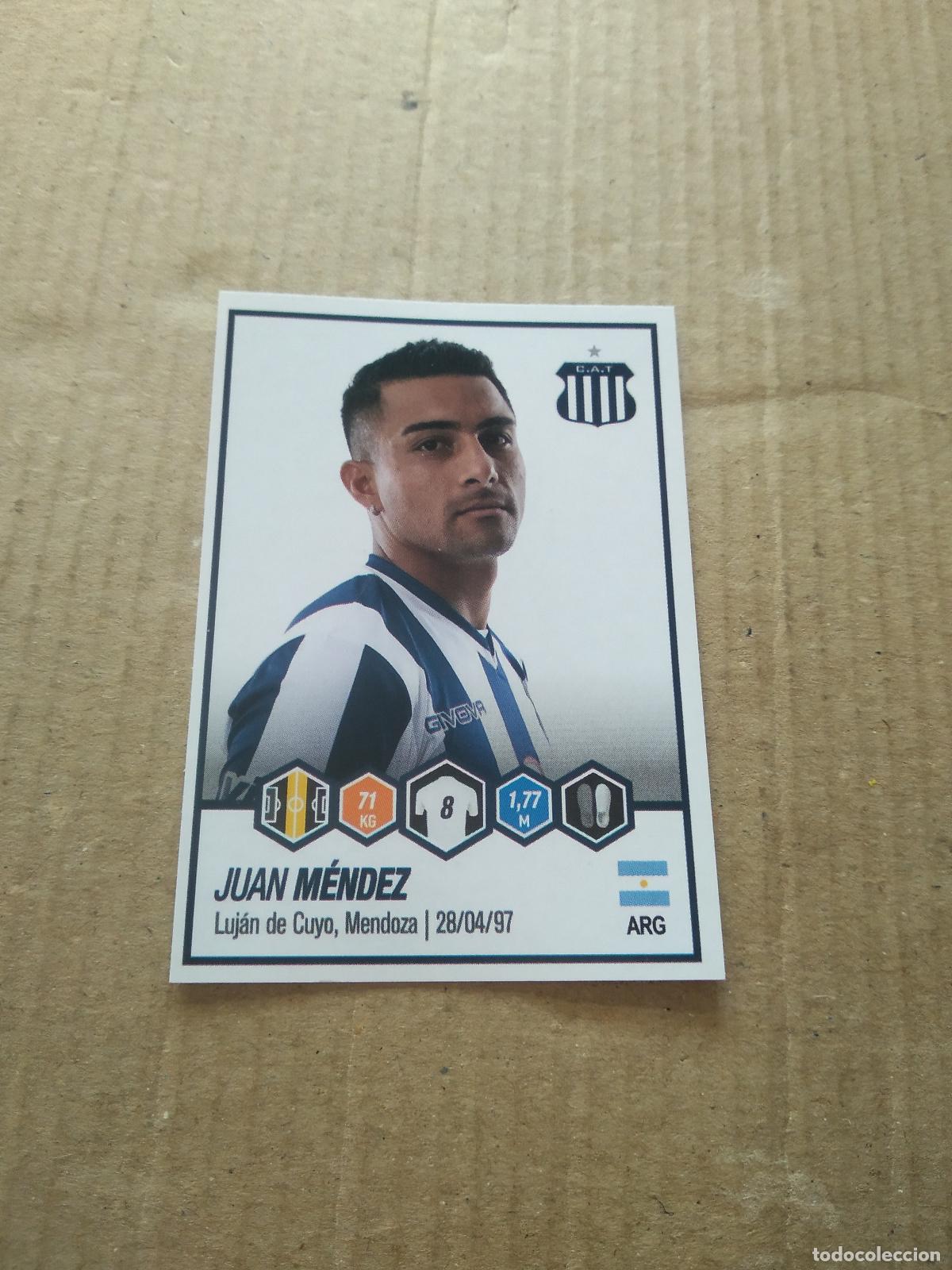 Cromos de F&uacute;tbol: 422 JUAN MENDEZ TALLERES CROMO FUTBOL ARGENTINO PANINI LIGA ARGENTINA 2022