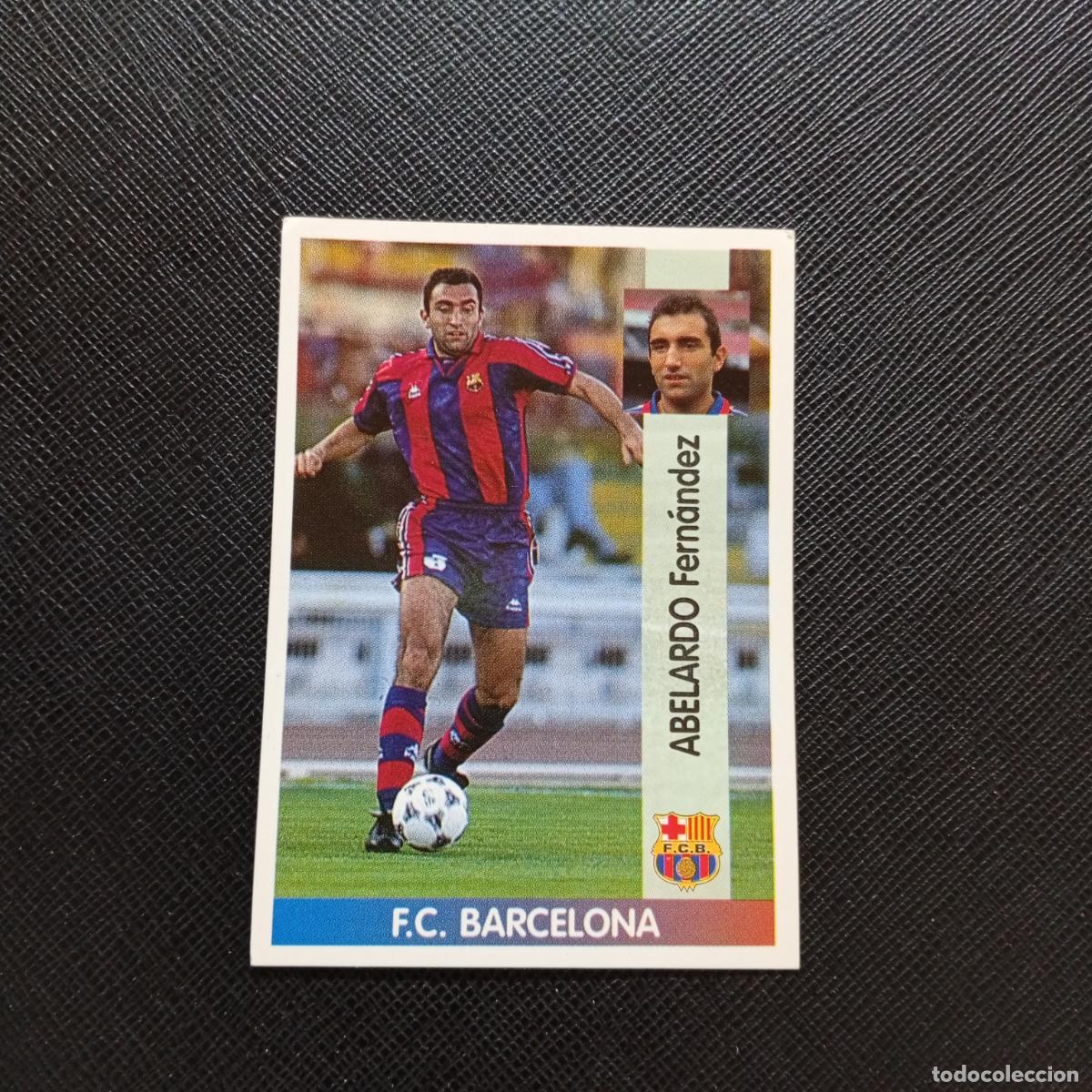 Cromos de F&uacute;tbol: 35 ABELARDO BARCELONA PANINI 1996 1997 CROMO FUTBOL LIGA 96 97 - SIN PEGAR - A189 PG37