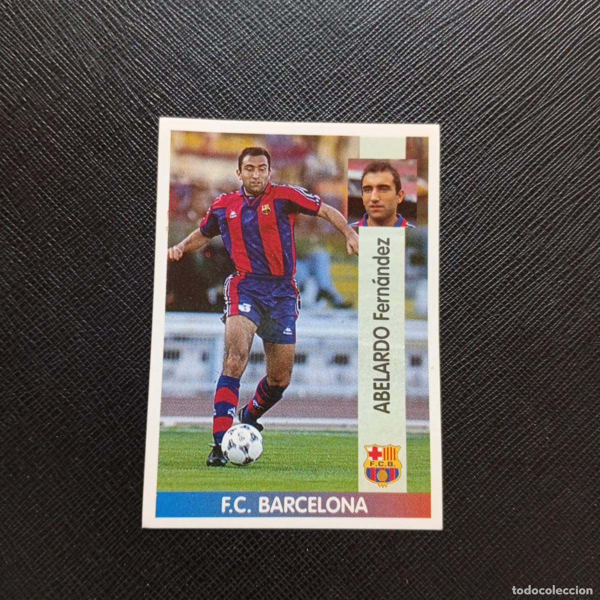 Cartes &agrave; collectionner de Football: 35 ABELARDO BARCELONA PANINI 1996 1997 CROMO FUTBOL LIGA 96 97 - SIN PEGAR - A189 PG10