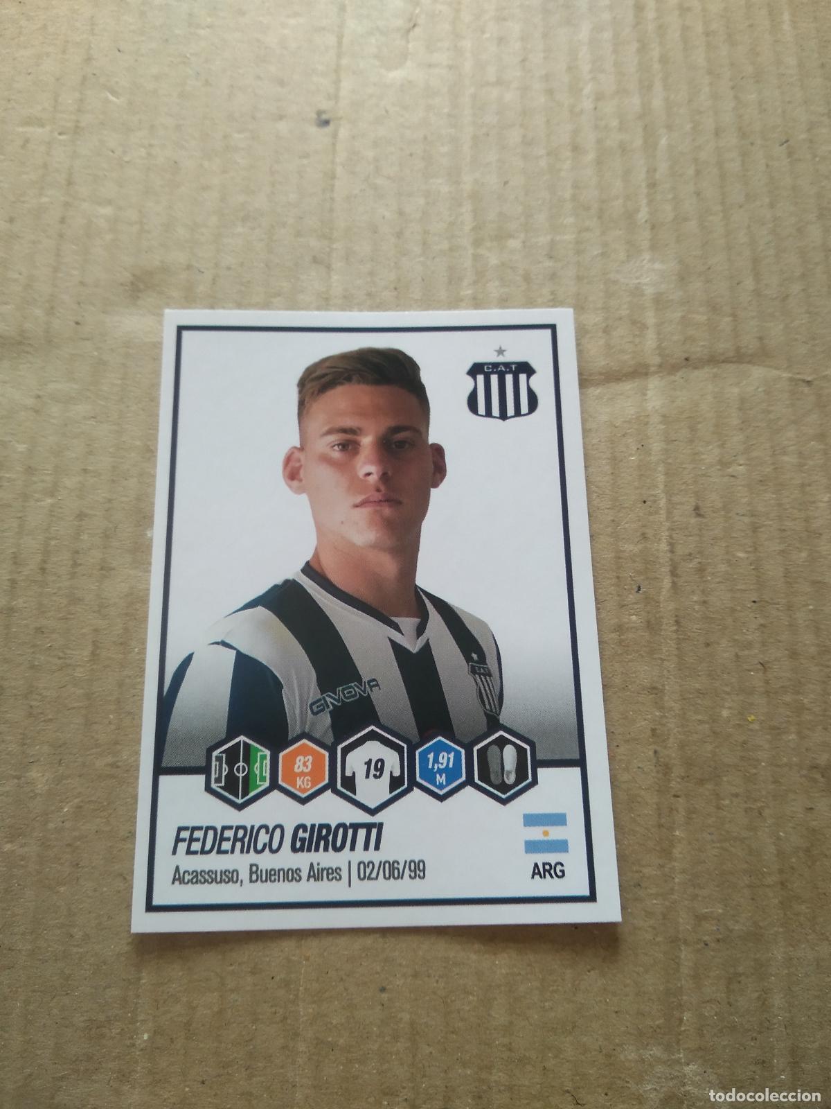 Cartes &agrave; collectionner de Football: 425 FEDERICO GIROTTI TALLERES CROMO FUTBOL ARGENTINO PANINI LIGA ARGENTINA 2022