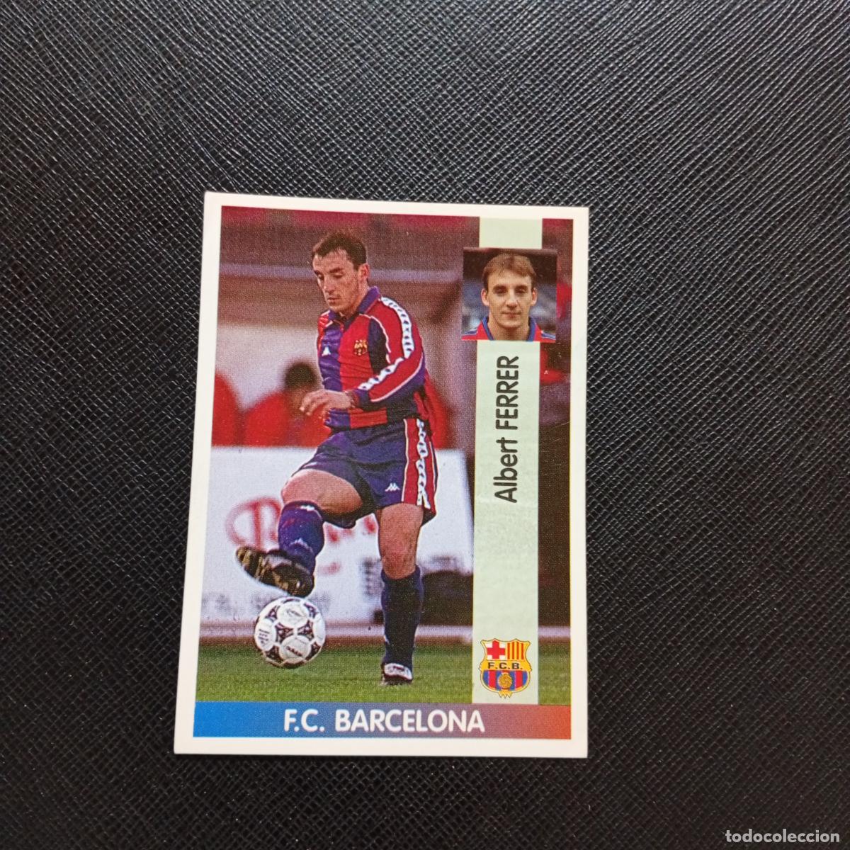 Cartes &agrave; collectionner de Football: 34 FERRER BARCELONA PANINI 1996 1997 CROMO FUTBOL LIGA 96 97 - SIN PEGAR - A189 PG10