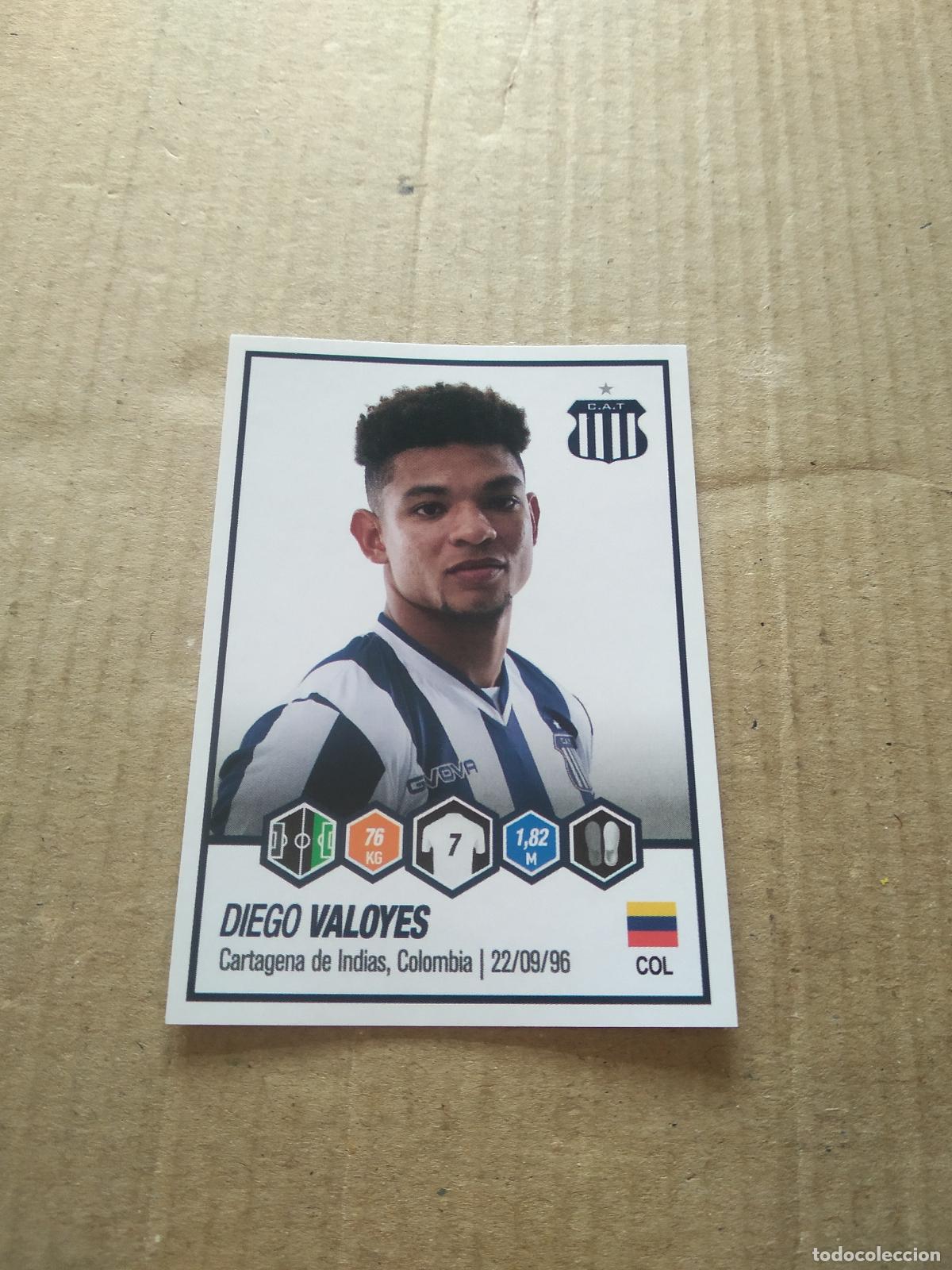 Cartes &agrave; collectionner de Football: 427 DIEGO VALOYES TALLERES CROMO FUTBOL ARGENTINO PANINI LIGA ARGENTINA 2022