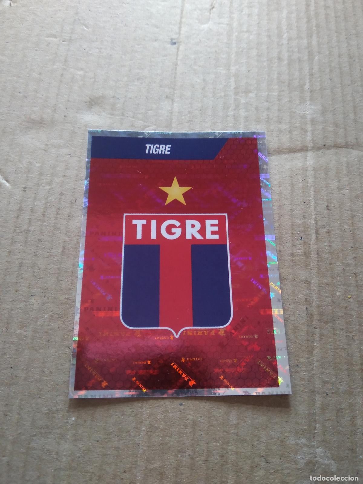 Cartes &agrave; collectionner de Football: 429 ESCUDO TIGRE CROMO FUTBOL ARGENTINO PANINI LIGA ARGENTINA 2022