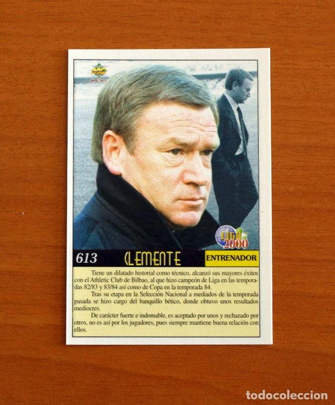 Cartes &agrave; collectionner de Football: Real Sociedad - N&ordm; 613, Clemente - &Uacute;ltima Hora - Las Fichas de Liga Mundicromo 1999-2000, 99-00