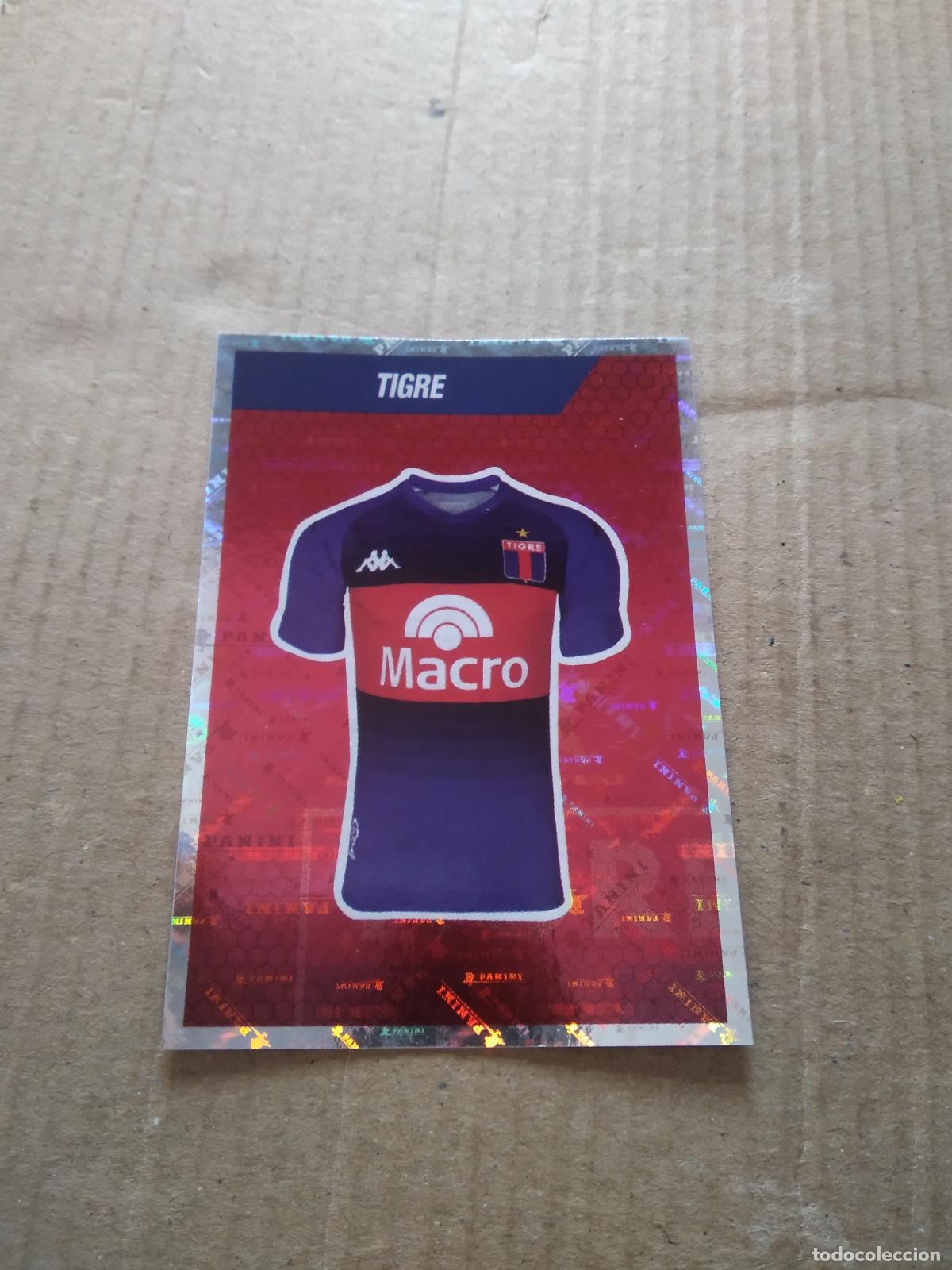 Cartes &agrave; collectionner de Football: 430 CAMISETA TIGRE CROMO FUTBOL ARGENTINO PANINI LIGA ARGENTINA 2022