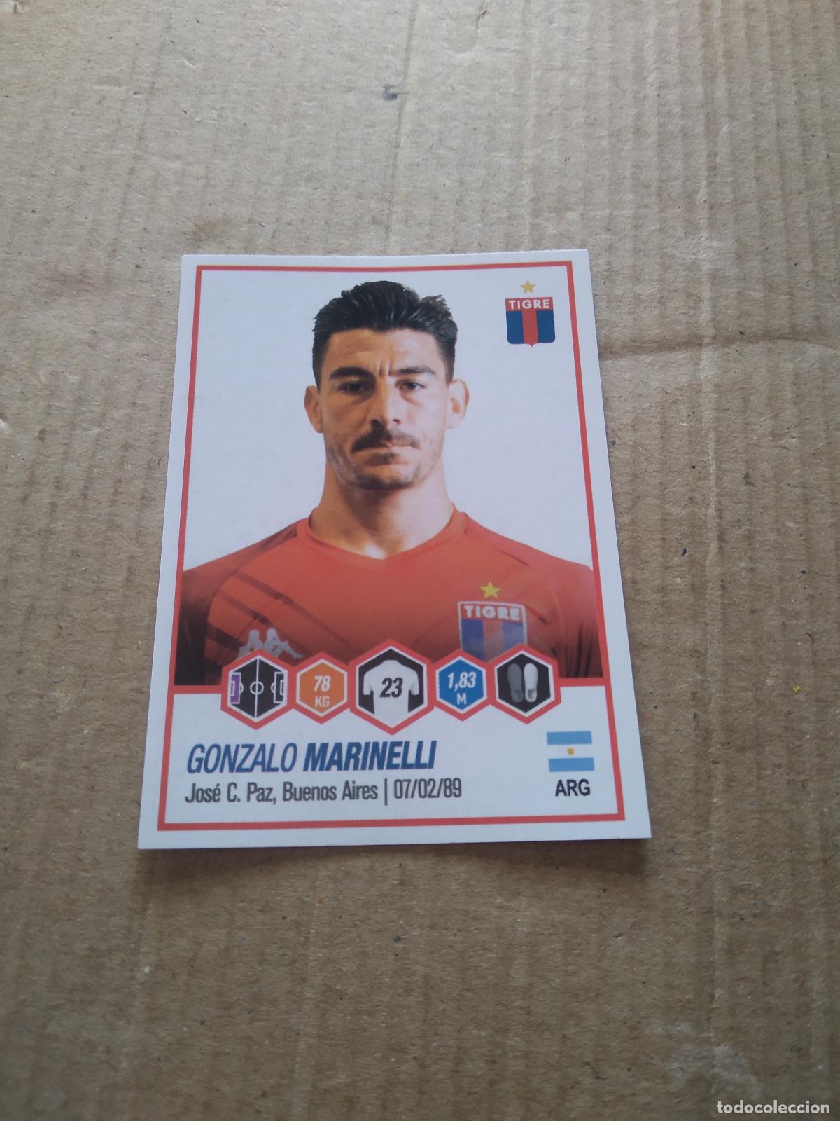 Cartes &agrave; collectionner de Football: 431 GONZALO MARINELLI TIGRE CROMO FUTBOL ARGENTINO PANINI LIGA ARGENTINA 2022