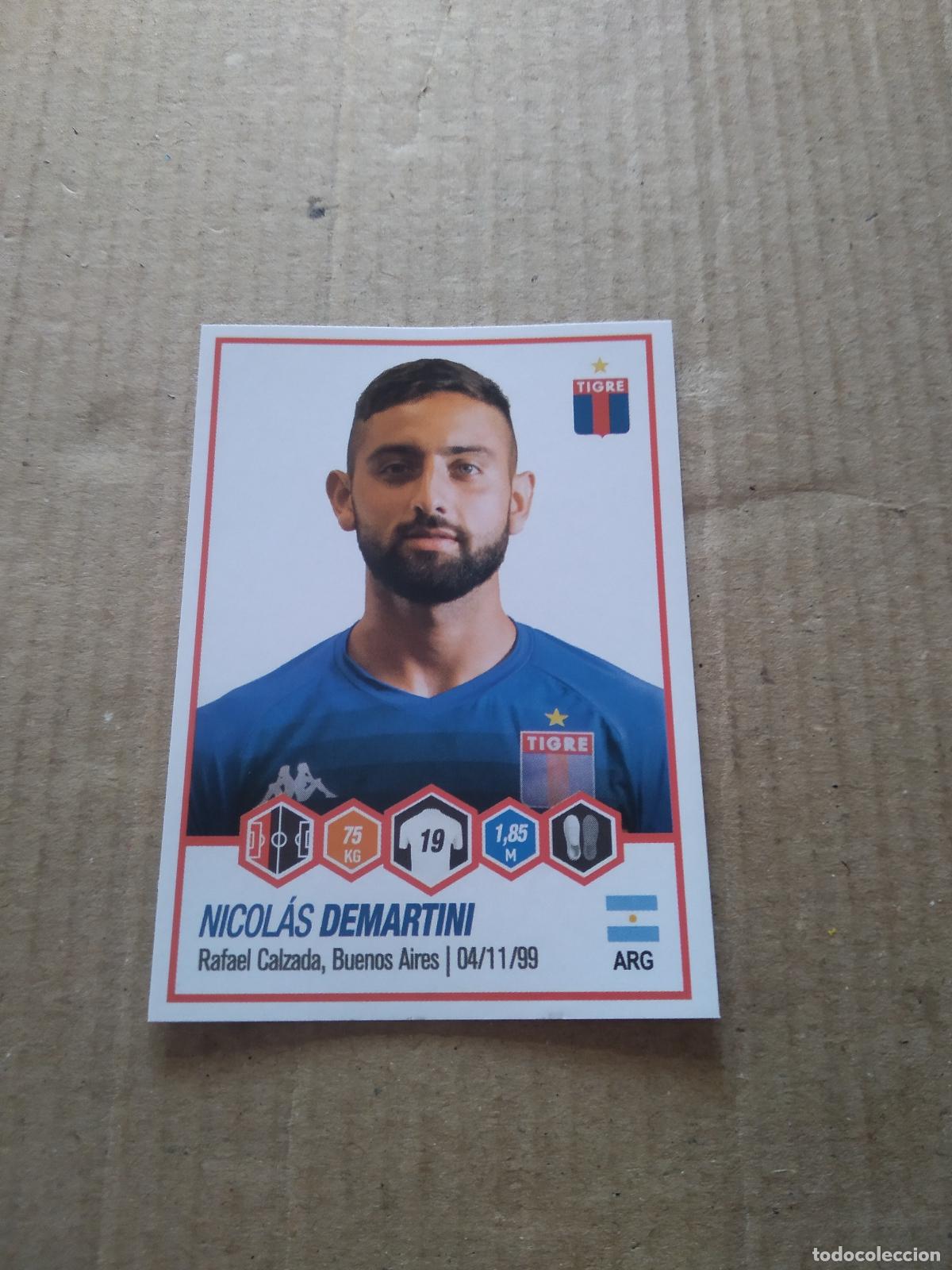 Cromos de F&uacute;tbol: 432 NICOLAS DEMARTINI TIGRE CROMO FUTBOL ARGENTINO PANINI LIGA ARGENTINA 2022