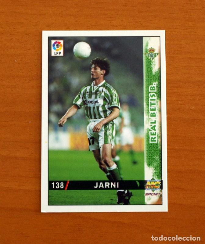 Cromos de F&uacute;tbol: Real Betis - N&ordm; 138 Jarni - Baja - Mundicromo Las Fichas de la Liga 1998-1999-98-99