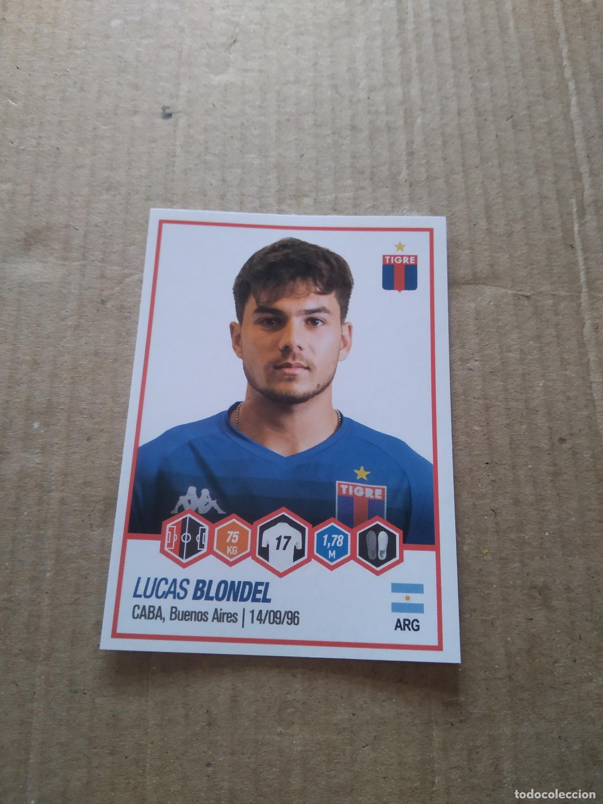 Cromos de F&uacute;tbol: 433 LUCAS BLONDEL TIGRE CROMO FUTBOL ARGENTINO PANINI LIGA ARGENTINA 2022