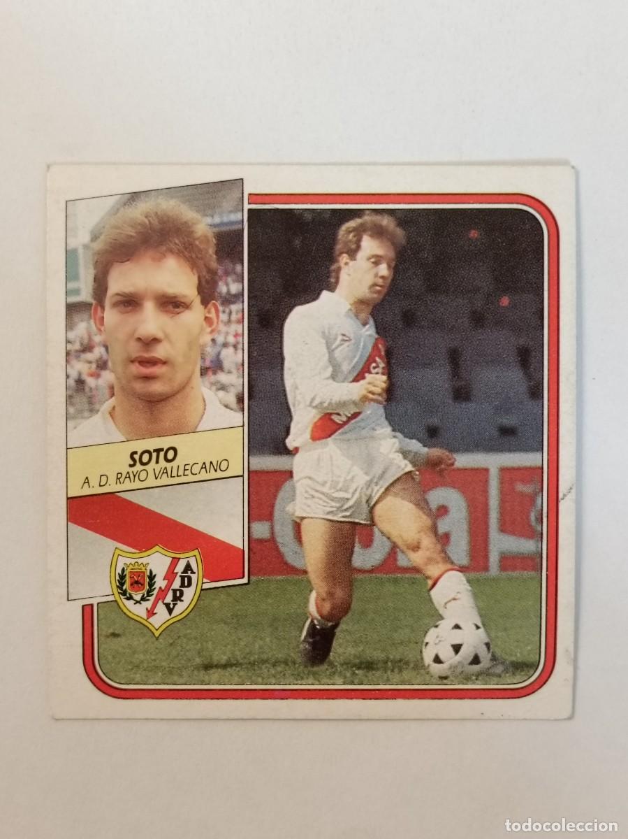 Cartes &agrave; collectionner de Football: SOTO RAYO VALLECANO LIGA 89/90 ESTE