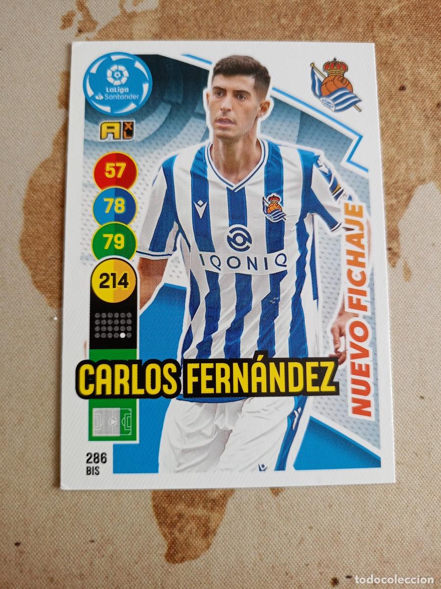 Cartes &agrave; collectionner de Football: Real Sociedad 286 bis CARLOS FERN&Aacute;NDEZ Adrenalyn 2020-21