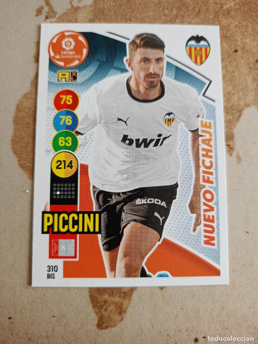 Cartes &agrave; collectionner de Football: Valencia 310 bis PICCINI Adrenalyn 2020-21