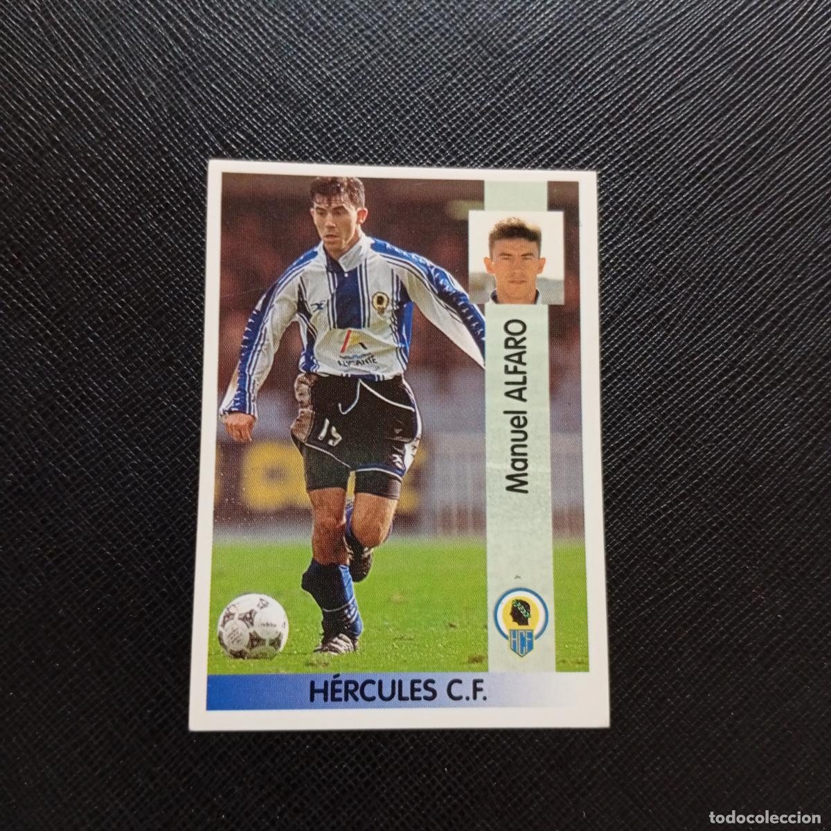 Cartes &agrave; collectionner de Football: 300 ALFARO HERCULES PANINI 1996 1997 CROMO FUTBOL LIGA 96 97 - SIN PEGAR - A189 PG55