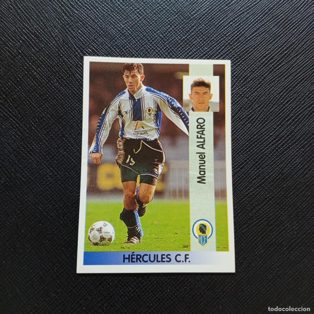 Cartes &agrave; collectionner de Football: 300 ALFARO HERCULES PANINI 1996 1997 CROMO FUTBOL LIGA 96 97 - SIN PEGAR - A189 PG55 B