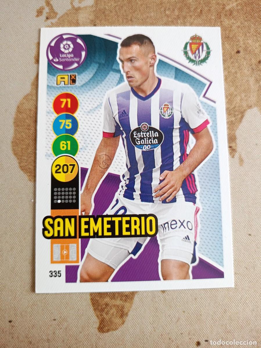 Cartes &agrave; collectionner de Football: Valladolid 335 SAN EMETERIO Adrenalyn 2020-21