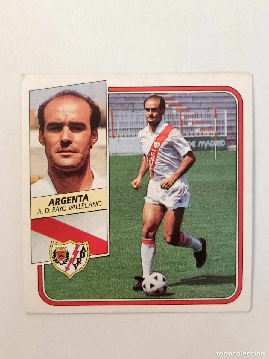 Cromos de Futebol: ARGENTA RAYO VALLECANO LIGA 89/90 ESTE