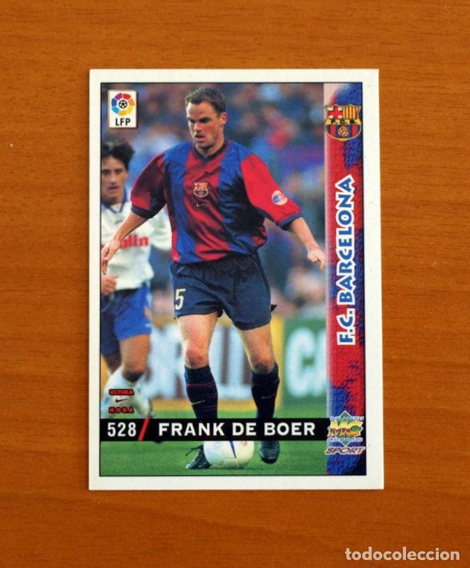 Cartes &agrave; collectionner de Football: Barcelona -N&ordm; 528 Frank De Boer-Rookie-&Uacute;ltima Hora -Mundicromo Las Fichas de la Liga 1998-1999-98-99
