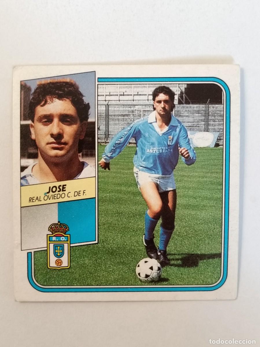 Figurine di Calcio: JOSE REAL OVIEDO LIGA 89/90 ESTE