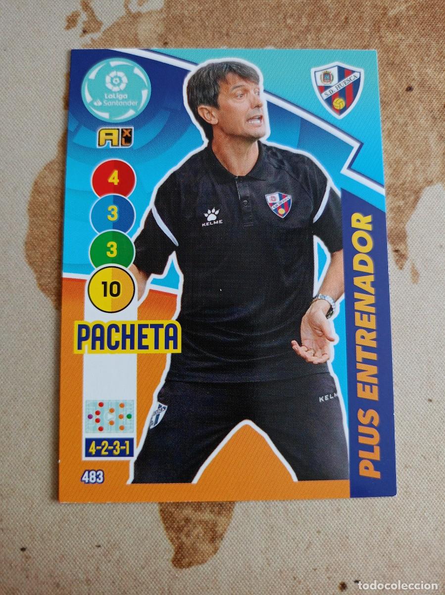 Figurine di Calcio: PLUS Entrenador 483 PACHETA Adrenalyn 2020-21