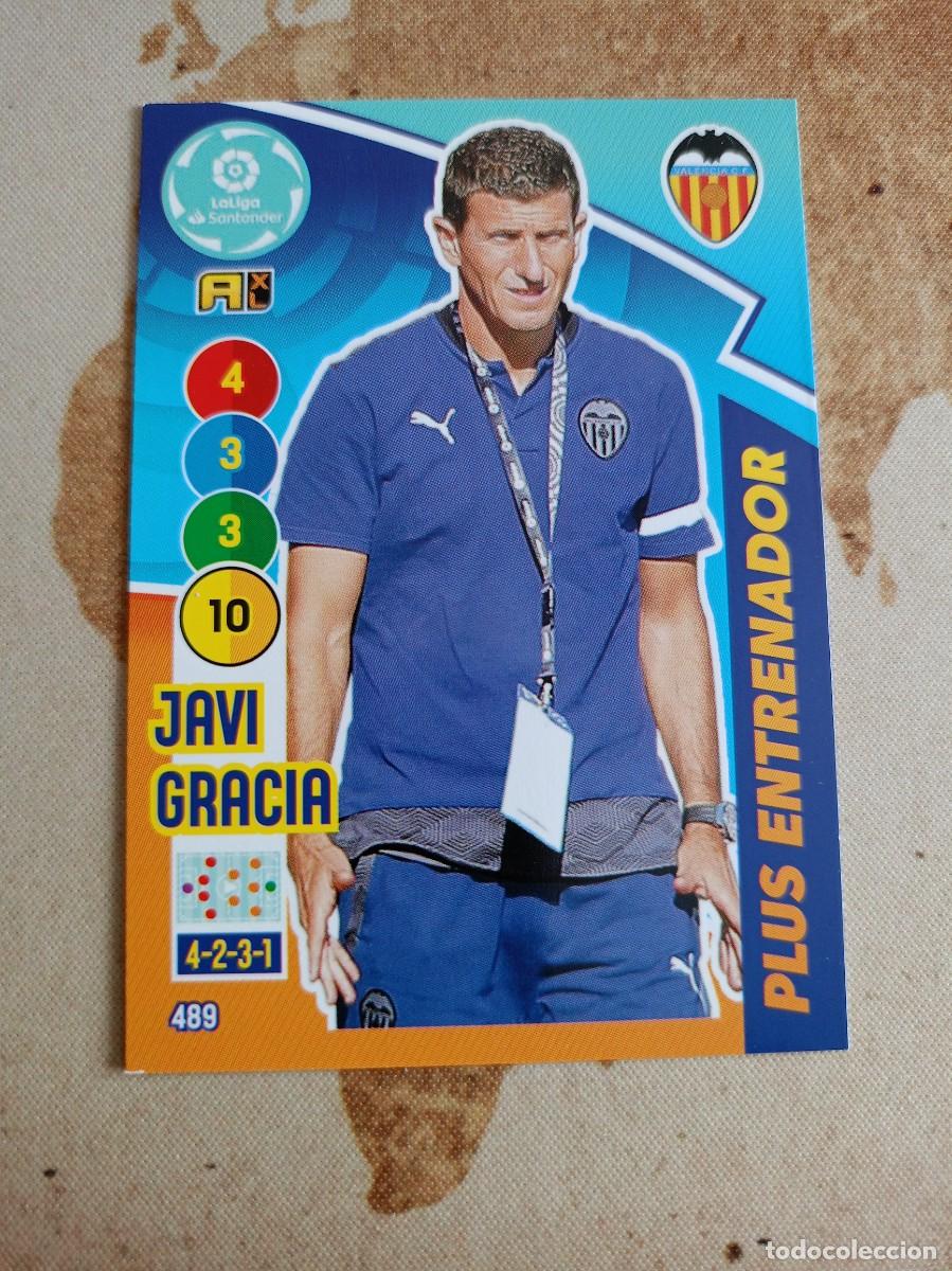 Figurine di Calcio: PLUS Entrenador 489 JAVI GRACIA Adrenalyn 2020-21