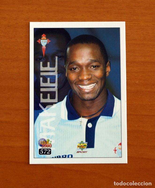 Cromos de Futebol: Celta de Vigo- N&ordm; 572, Makelele -Top Once-Super Star -Las Fichas de Liga Mundicromo 1999-2000, 99-00