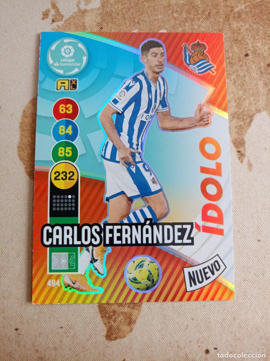 Cromos de Futebol: &Iacute;dolo 494 CARLOS FERN&Aacute;NDEZ Adrenalyn 2020-21