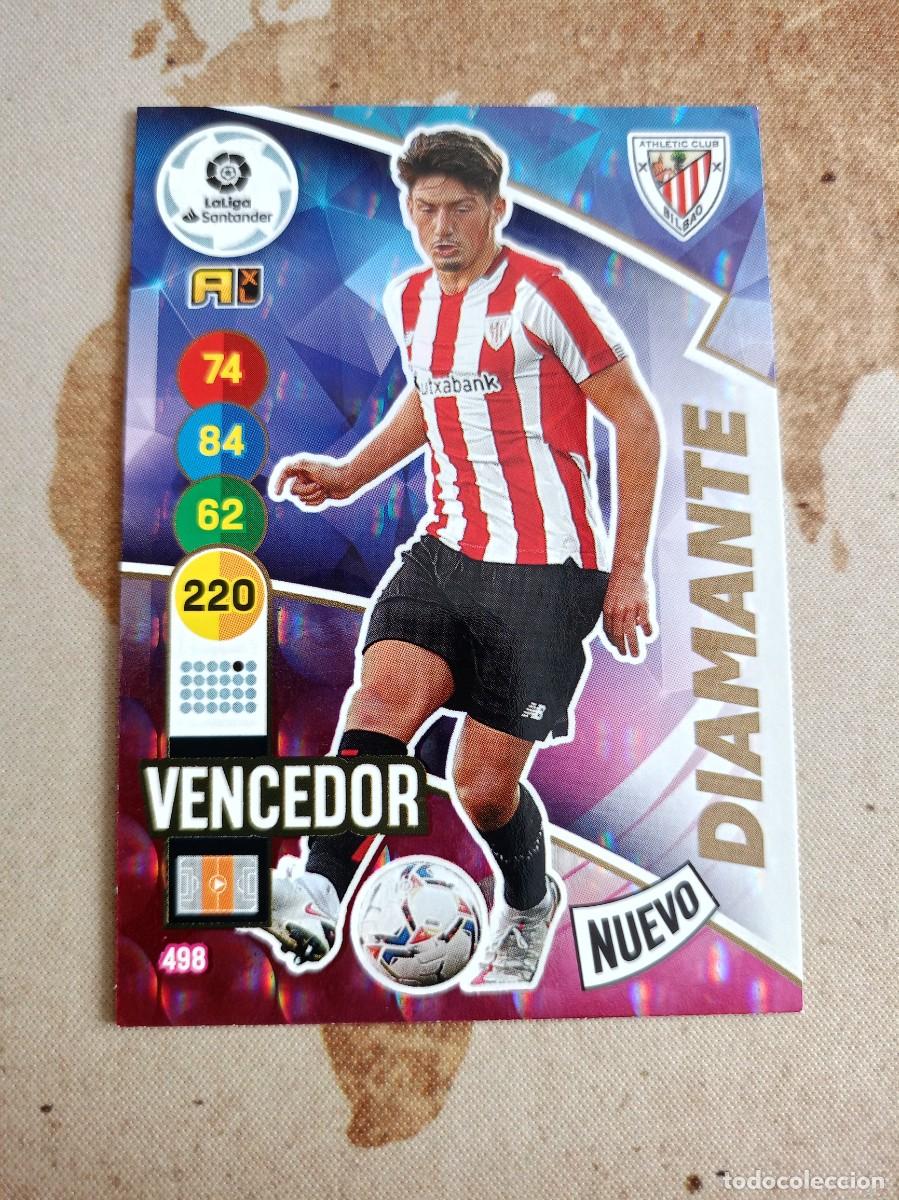 Cromos de F&uacute;tbol: Diamante 498 VENCEDOR Adrenalyn 2020-21