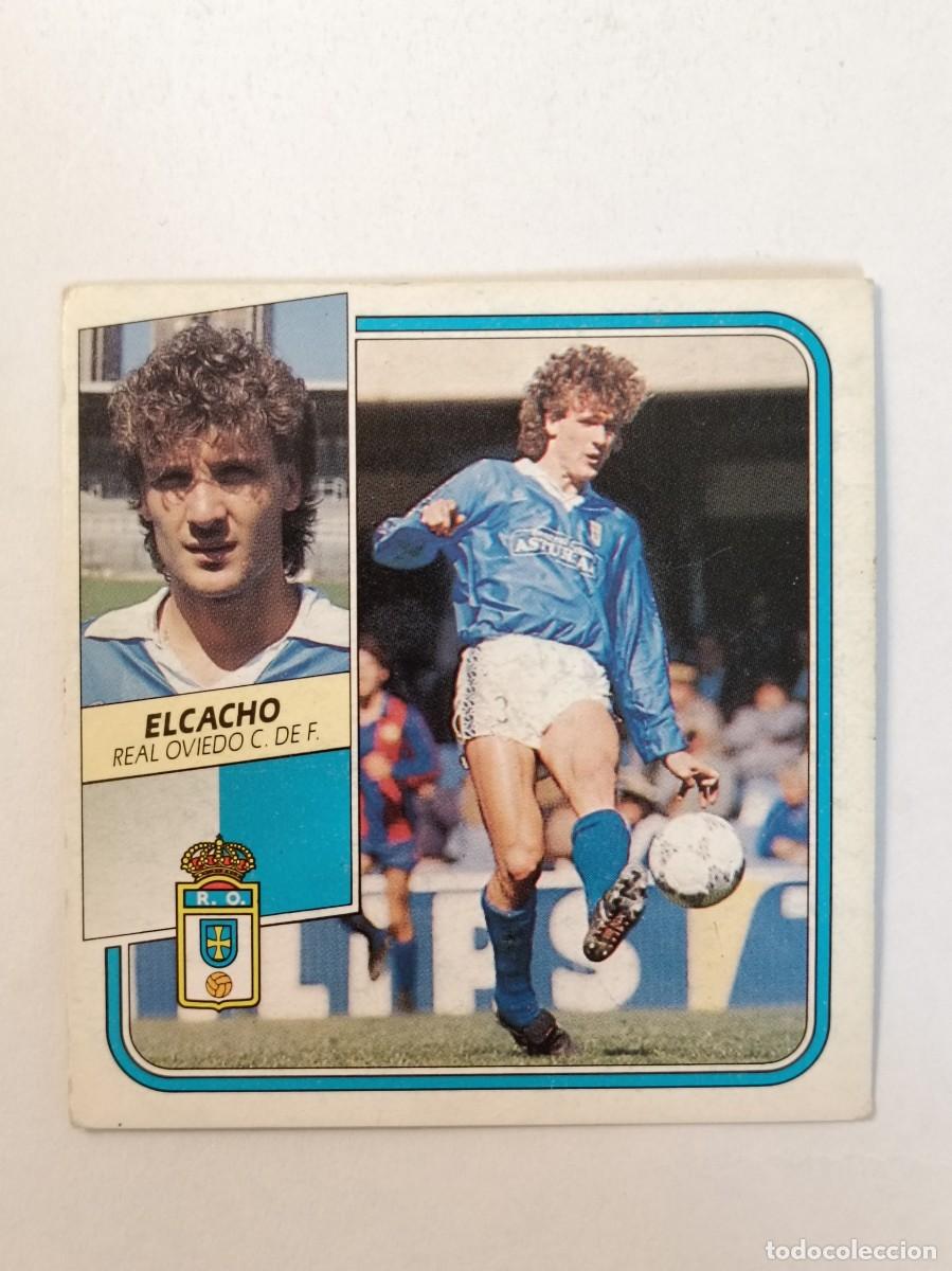 Cromos de F&uacute;tbol: ELCACHO REAL OVIEDO LIGA 89/90 ESTE