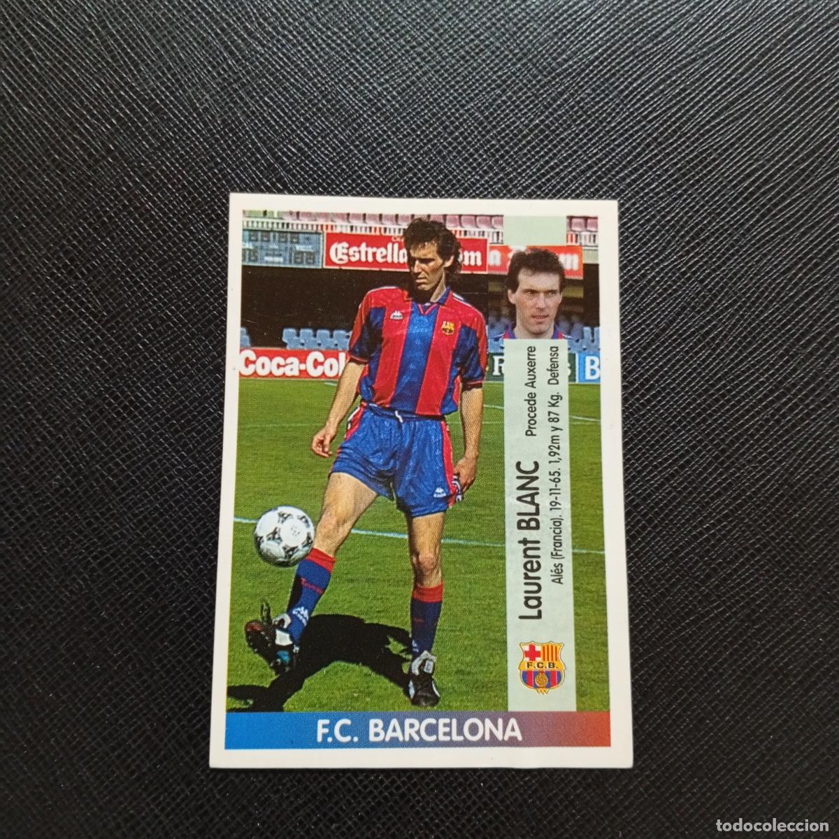 Cromos de F&uacute;tbol: 353 BLANC BARCELONA PANINI 1996 1997 CROMO FUTBOL LIGA 96 97 - SIN PEGAR - A189 PG64 B