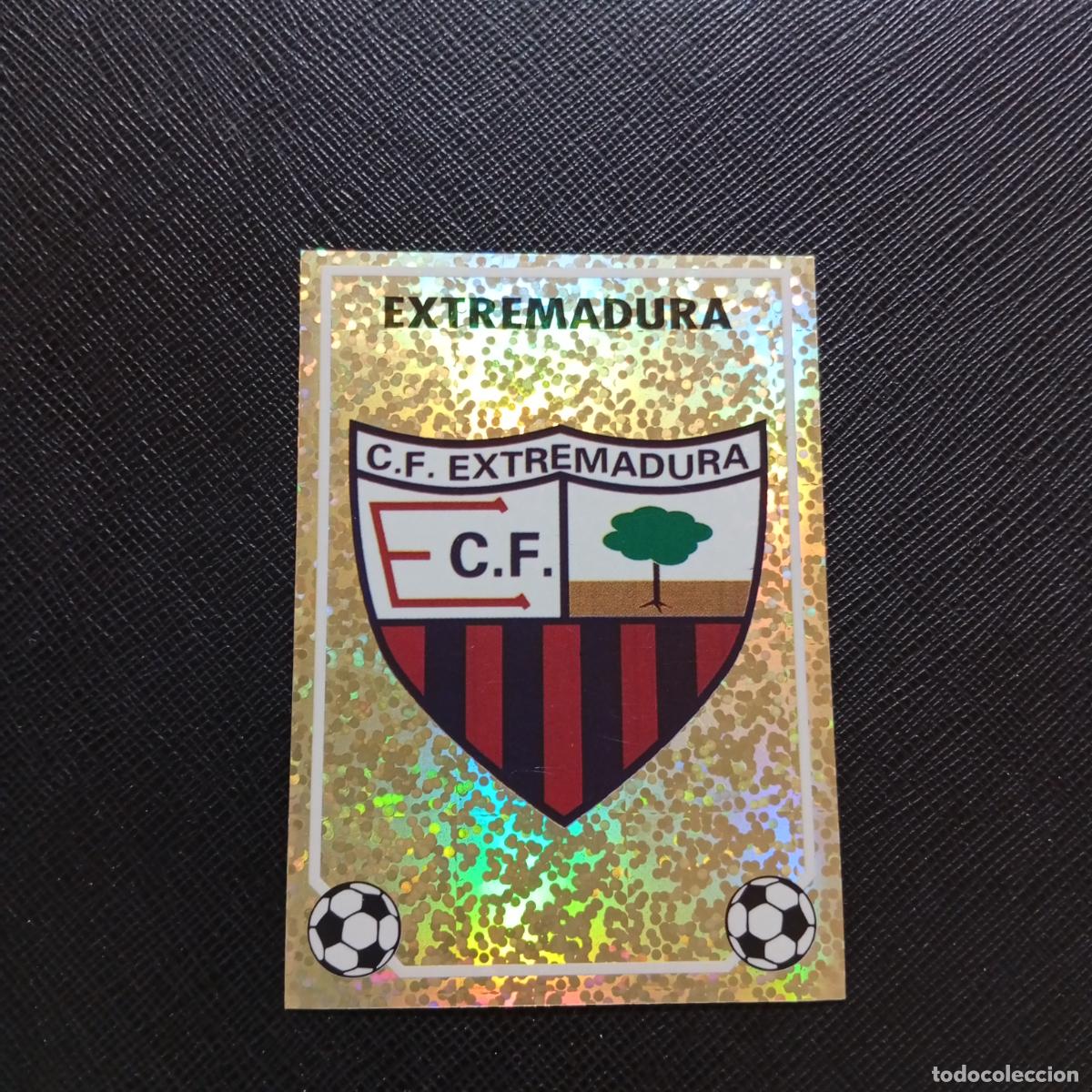 Cromos de F&uacute;tbol: U ESCUDO EXTREMADURA PANINI 1996 1997 CROMO FUTBOL LIGA 96 97 - SIN PEGAR - A189 PG64