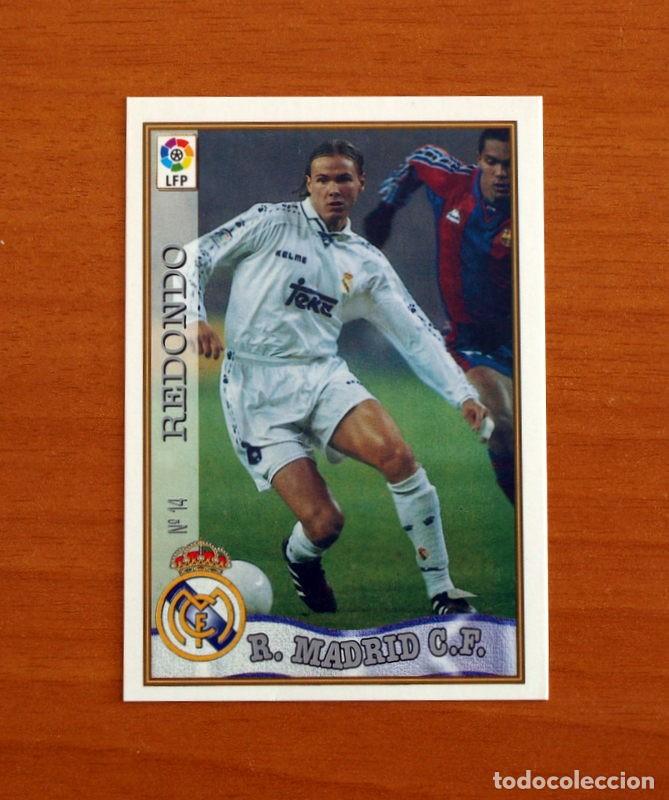 Cartes &agrave; collectionner de Football: Real Madrid - N&ordm; 14 Redondo - Mundicromo ficha de la Liga 1997-1998, 97-98