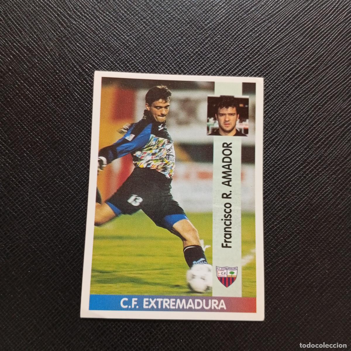 Cartes &agrave; collectionner de Football: 337 AMADOR EXTREMADURA PANINI 1996 1997 CROMO FUTBOL LIGA 96 97 - SIN PEGAR - A189 PG73
