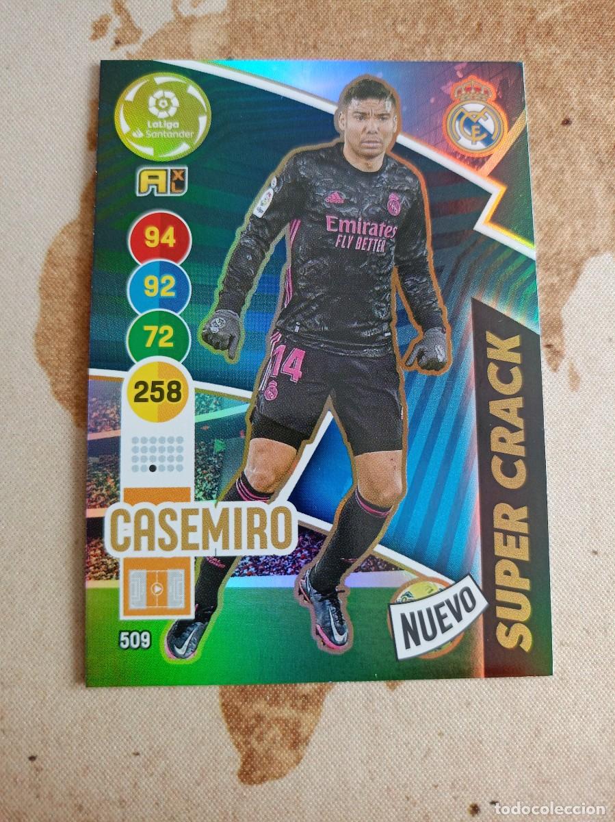 Cromos de Futebol: S&uacute;per Crack 509 CASEMIRO Adrenalyn 2020-21