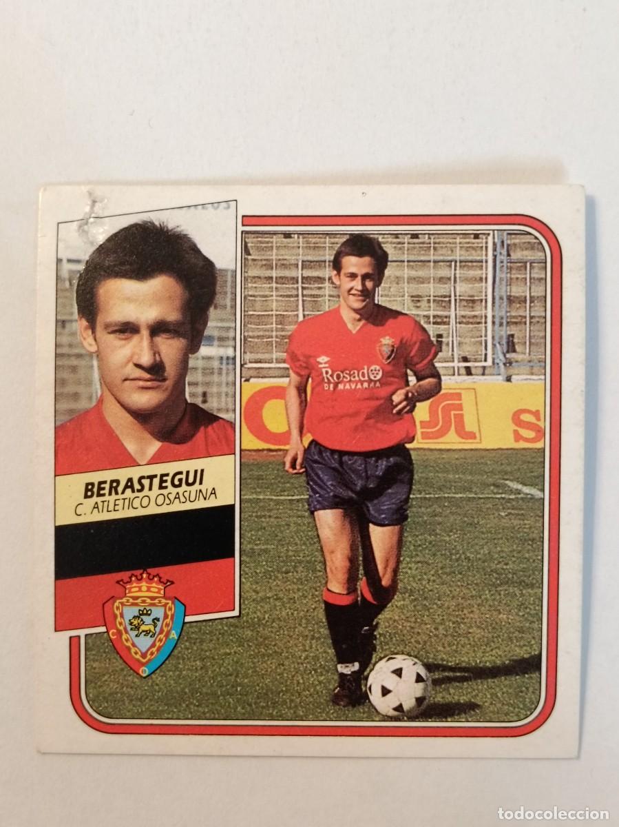 Cromos de F&uacute;tbol: BERASTEGUI C.A. OSASUNA LIGA 89/90 ESTE
