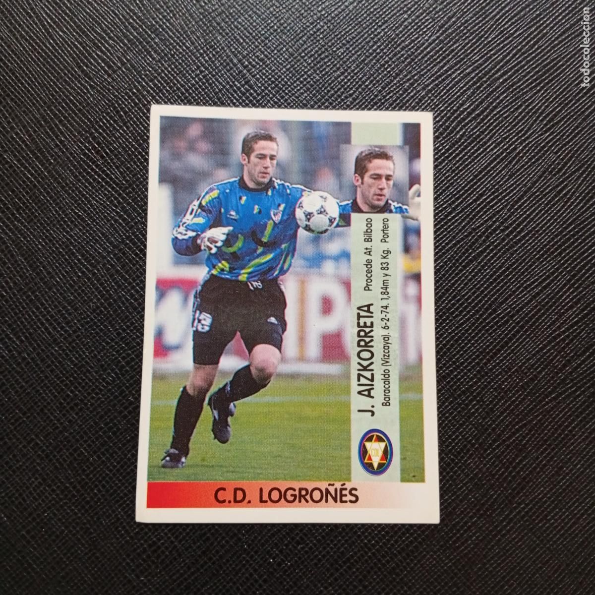 Cromos de F&uacute;tbol: 320A 320 AIZKORRETA LOGRO&Ntilde;ES PANINI 1996 1997 CROMO FUTBOL LIGA 96 97 - SIN PEGAR - A189 PG91 B