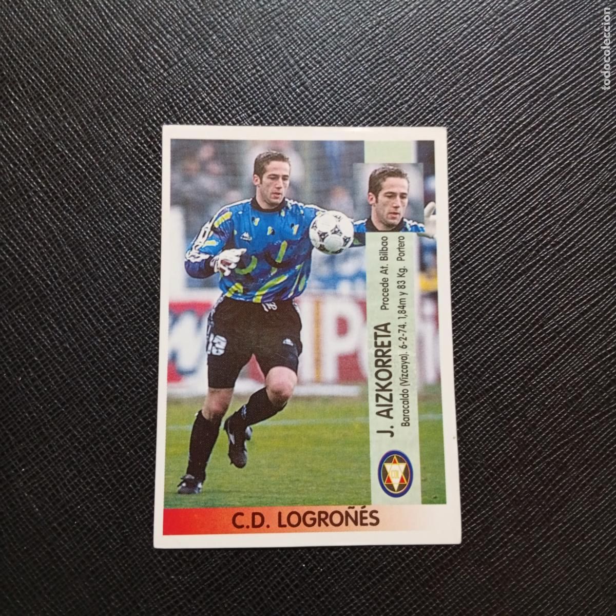 Cromos de F&uacute;tbol: 320A 320 AIZKORRETA LOGRO&Ntilde;ES PANINI 1996 1997 CROMO FUTBOL LIGA 96 97 - SIN PEGAR - A189 PG100