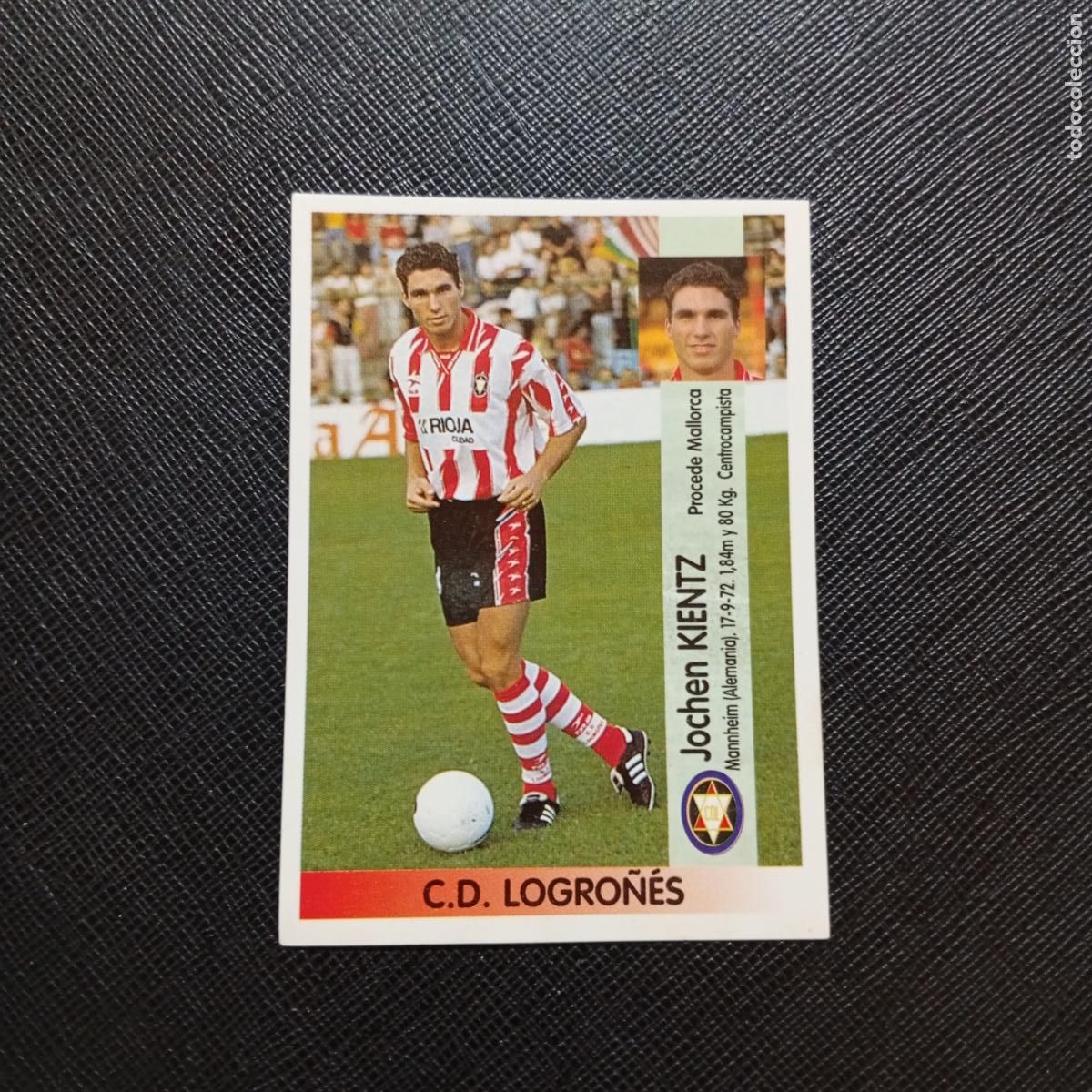 Cromos de F&uacute;tbol: 381 KIENTZ LOGRO&Ntilde;ES PANINI 1996 1997 CROMO FUTBOL LIGA 96 97 - SIN PEGAR - A189 PG100