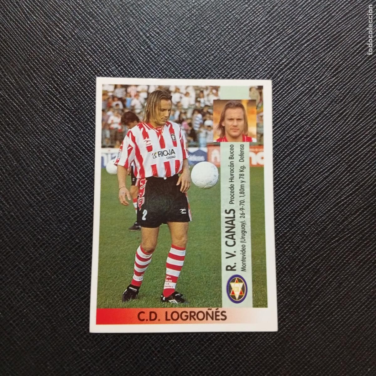 Cromos de F&uacute;tbol: 382 CANALS LOGRO&Ntilde;ES PANINI 1996 1997 CROMO FUTBOL LIGA 96 97 - SIN PEGAR - A189 PG100