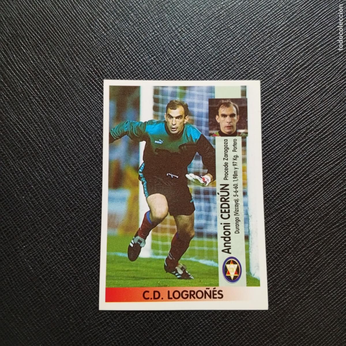 Cromos de F&uacute;tbol: 382 CANALS LOGRO&Ntilde;ES PANINI 1996 1997 CROMO FUTBOL LIGA 96 97 - SIN PEGAR - A189 PG100