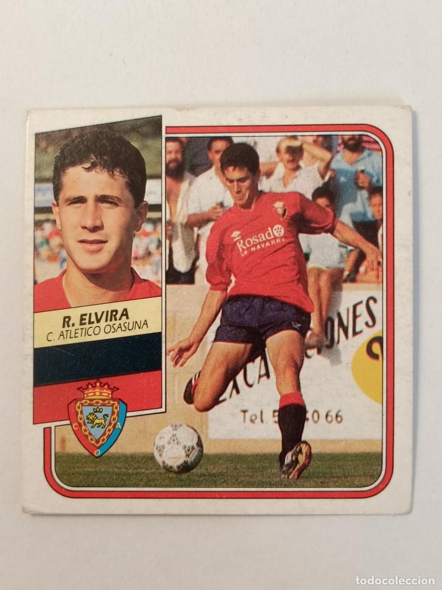 Cromos de F&uacute;tbol: ROBERTO ELVIRA C.A. OSASUNA LIGA 89/90 ESTE
