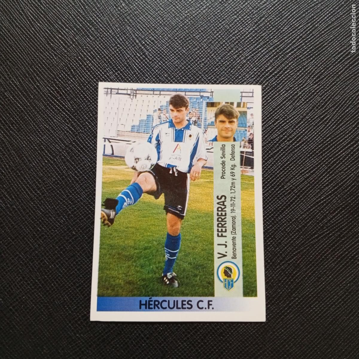 Cromos de F&uacute;tbol: 290A 290 FERRERAS HERCULES PANINI 1996 1997 CROMO FUTBOL LIGA 96 97 - SIN PEGAR - A189 PG109