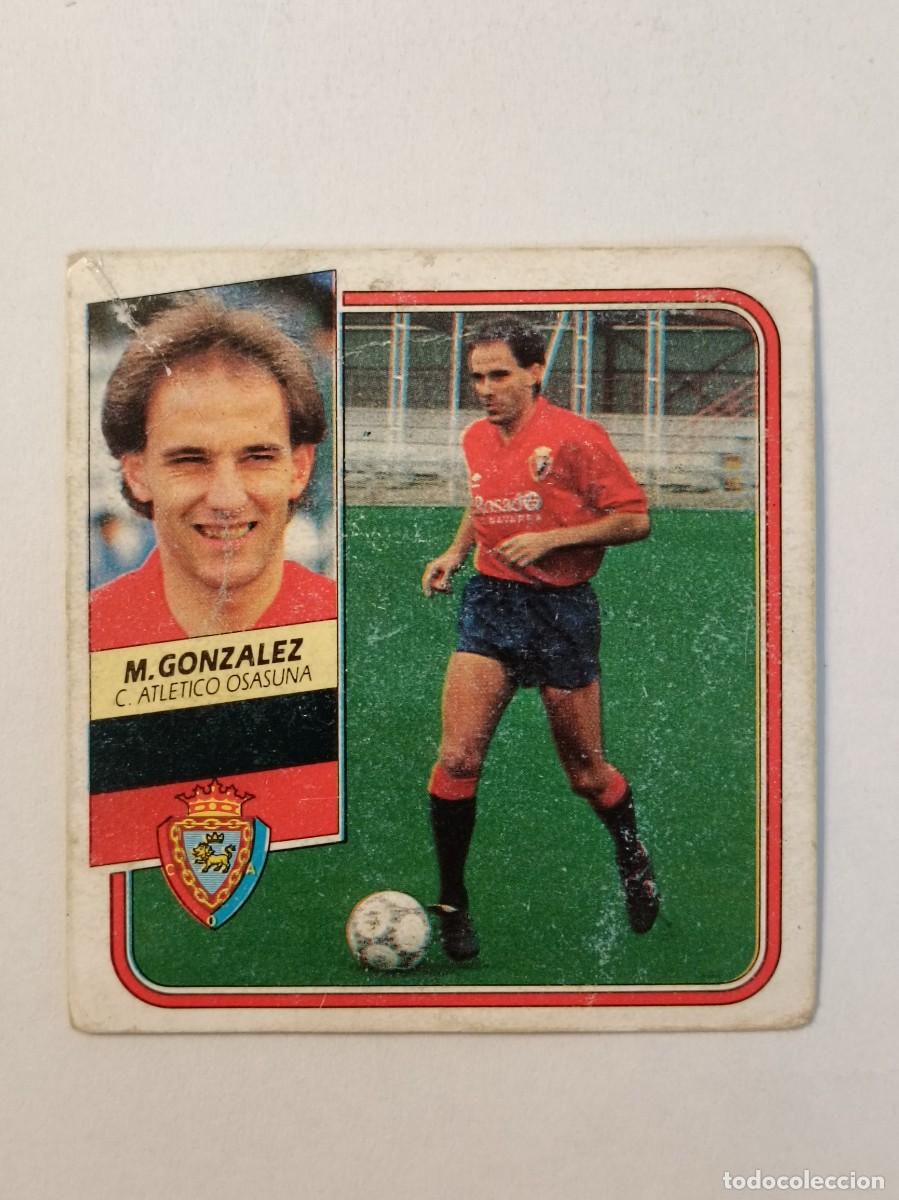 Cromos de F&uacute;tbol: MARTIN GONZALEZ C.A. OSASUNA LIGA 89/90 ESTE