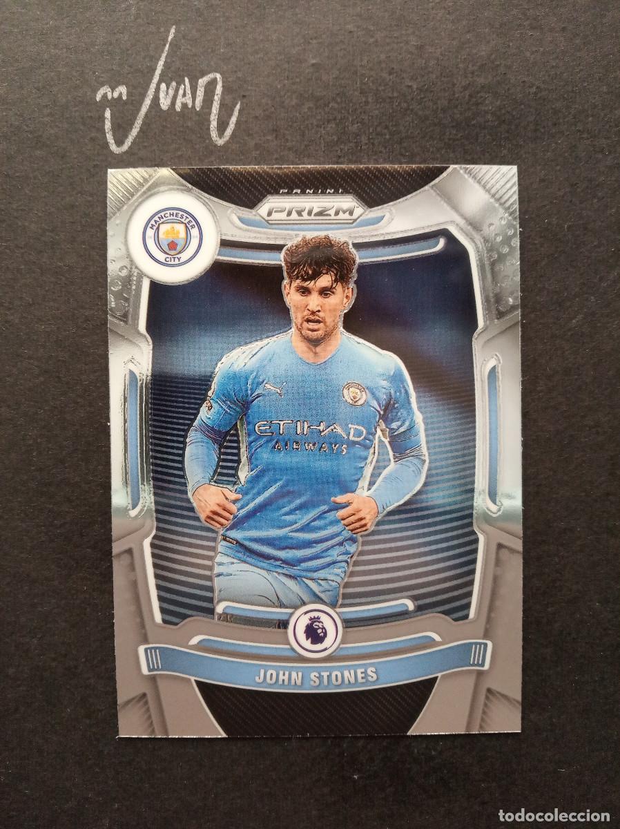Cromos de F&uacute;tbol: N&ordm; 3 JOHN STONES MANCHESTER CITY INGLATERRA ⚽ PANINI &reg; PRIZM PREMIER LEAGUE 2021 2022 21 22 NUEVO